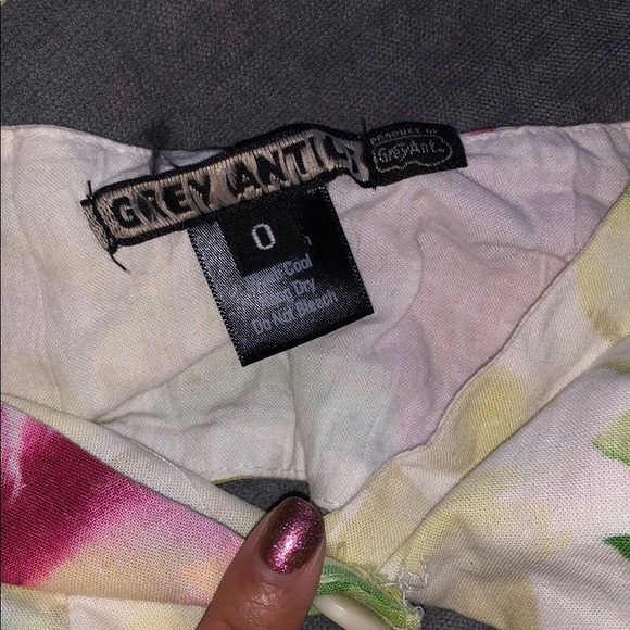 Grey Antics Cut out, floral, crop Top - Picture 3 of 4